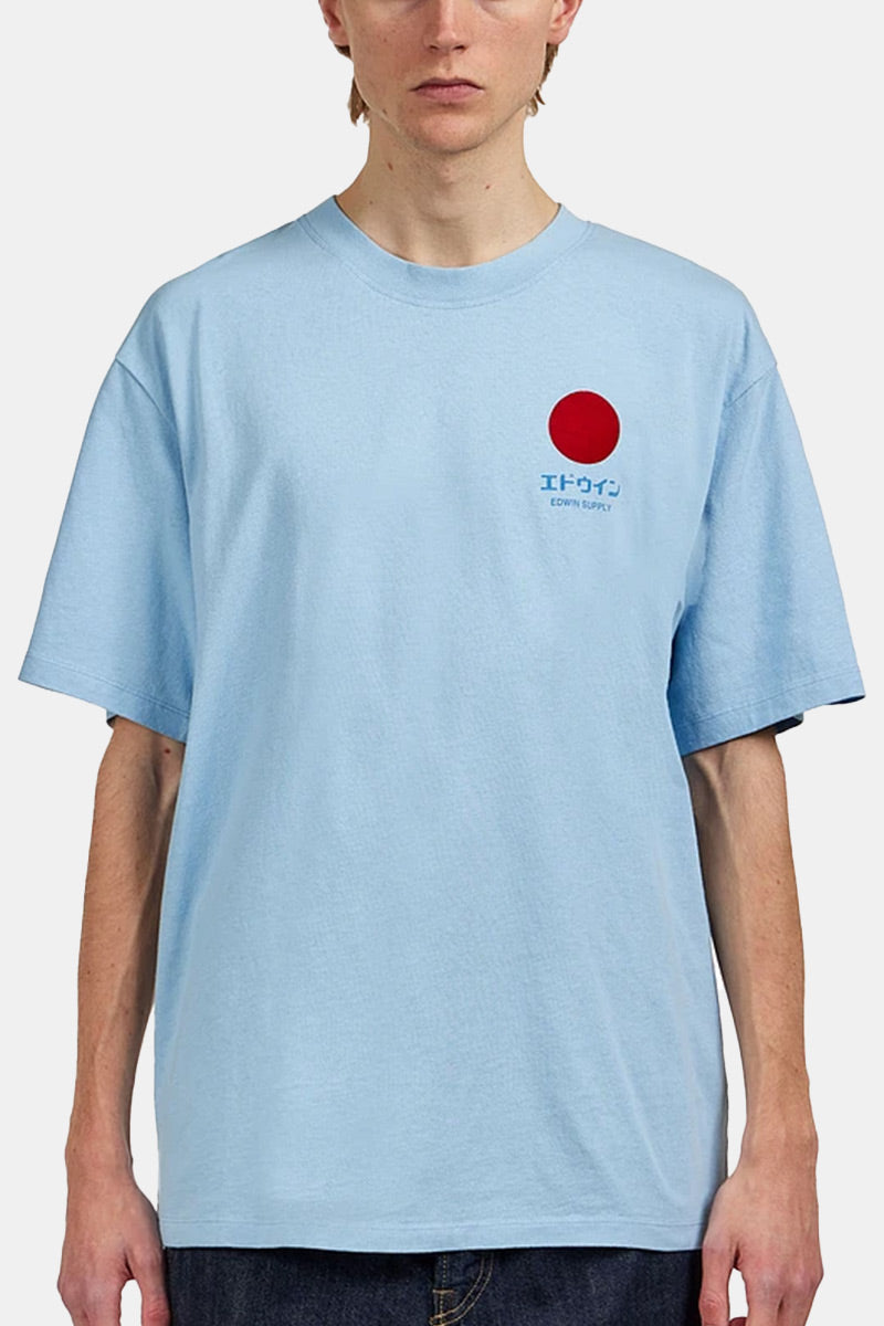 エドウイン 日本サンサプライ Tシャツ (プラシッドブルー)