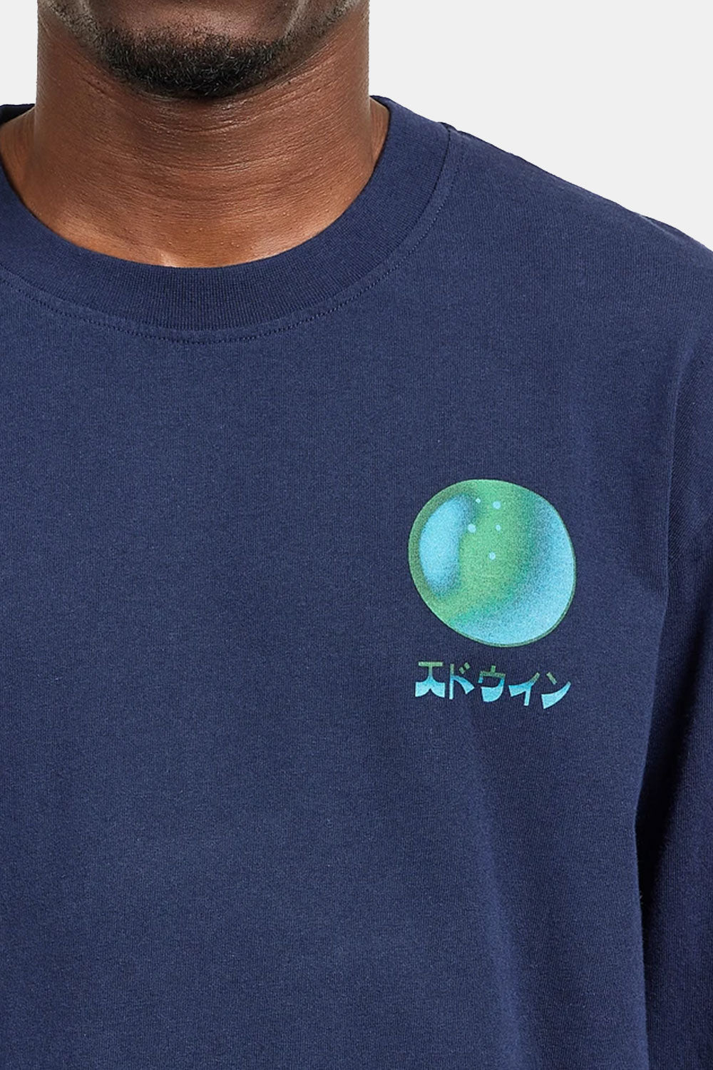 Edwin The Last of Us II長袖Tシャツ(マリタイムブルー)