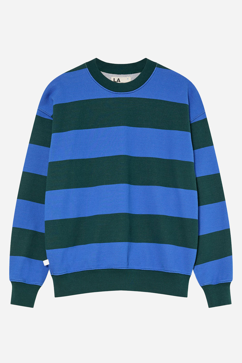 La Paz Paiva Striped Sweatshirt (Dark Green/Yves Blue)