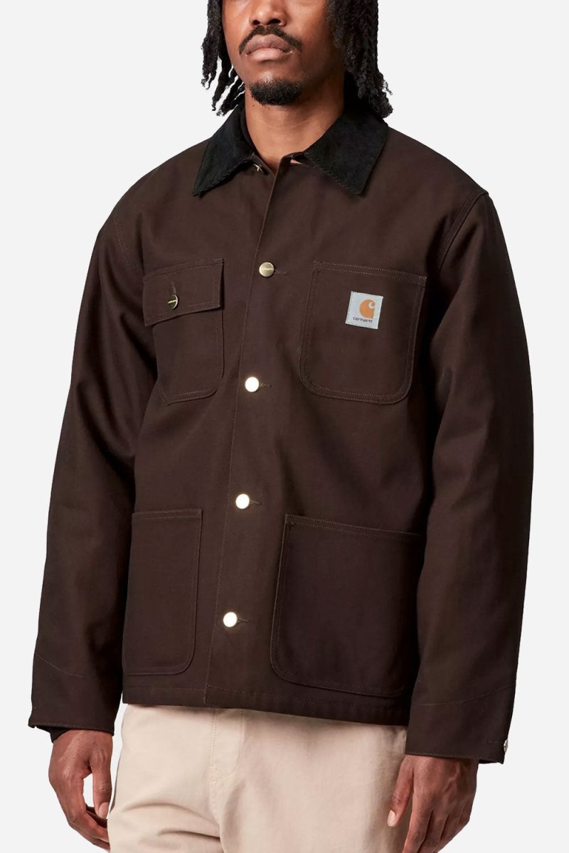 Carhartt WIP Michigan Coat (Tobacco/Black) | Jackets