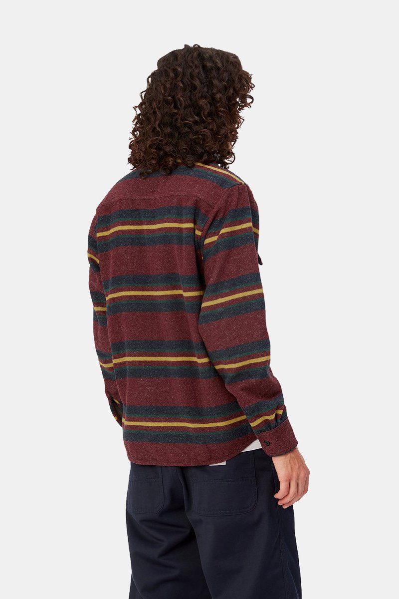 Carhartt WIP Oregon Shirt Jacket (Starco Stripe/Baudoux) | Shirts