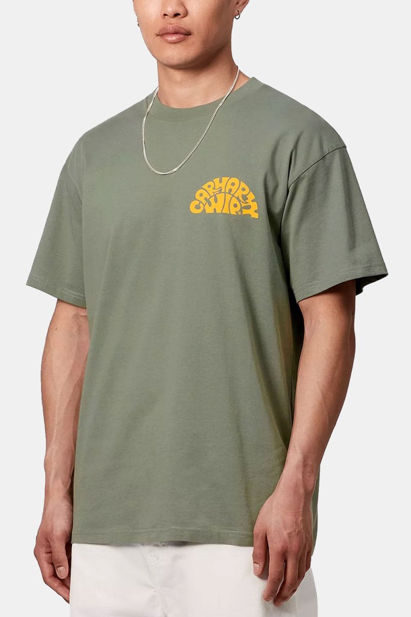 Carhartt WIP Short Sleeve Jazzy T-Shirt (Park/Quince) | T-Shirts