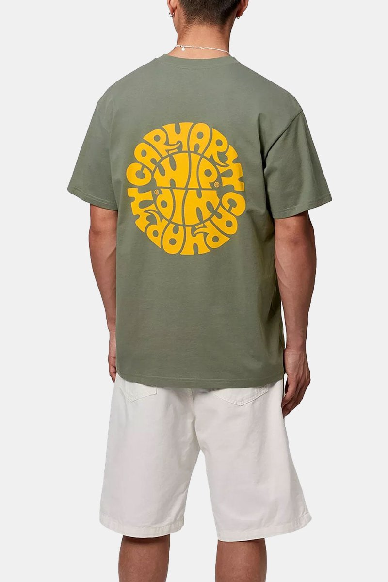 Carhartt WIP Short Sleeve Jazzy T-Shirt (Park/Quince) | T-Shirts