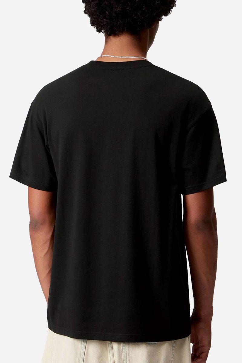 Carhartt WIP Short Sleeve Pocket Heart T-Shirt (Black/Red) | T-Shirts