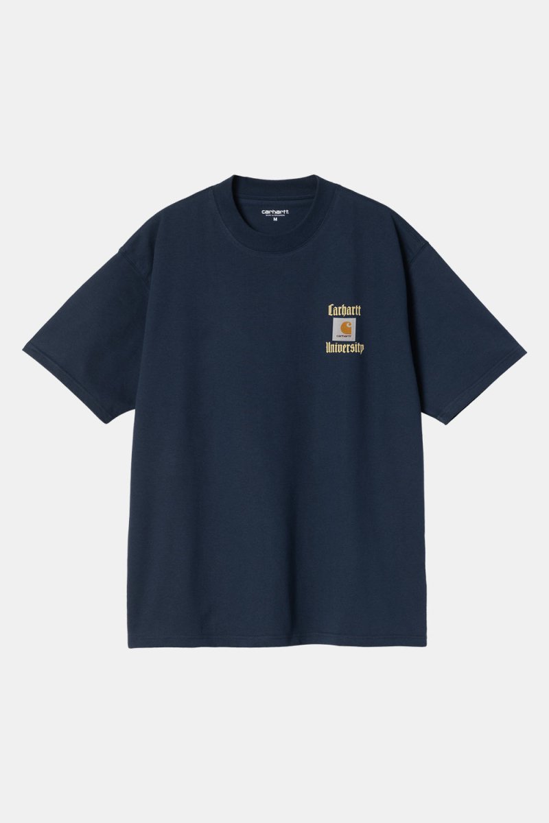 Carhartt WIP Short Sleeve Schooling Heart T-Shirt (Jupiter) | T-Shirts