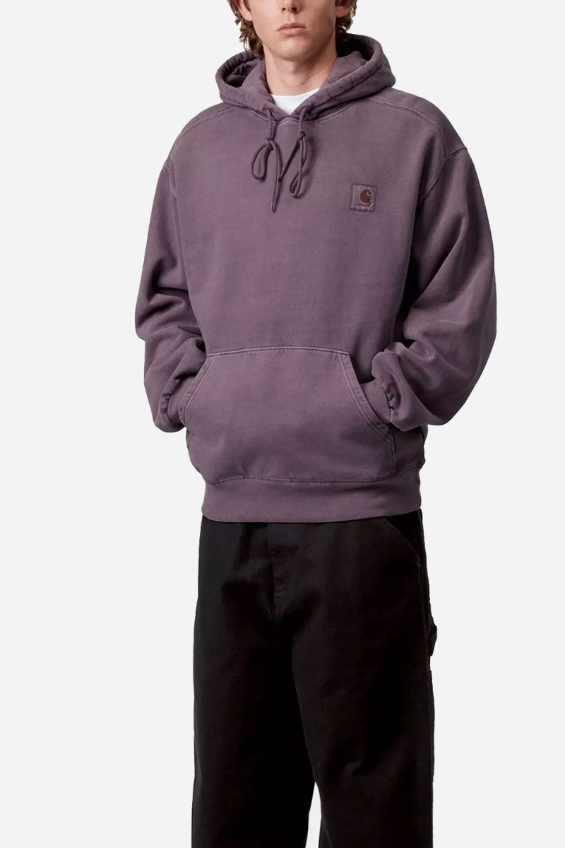 Carhartt WIP Vista Hooded Sweatshirt (Phlox) | Sweaters