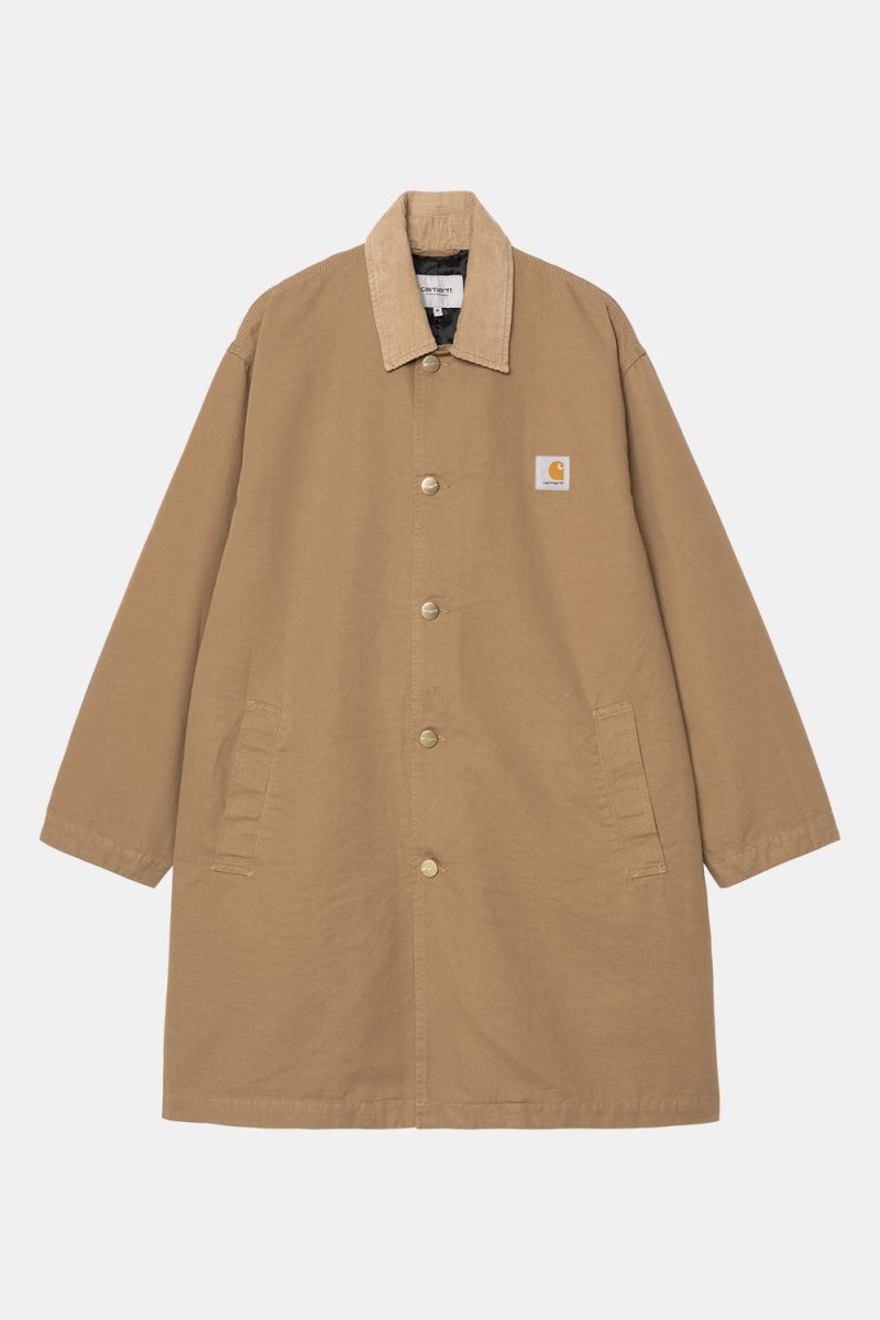 Carhartt WIP Webster Coat (Leather/Leather Rinsed) | Jackets