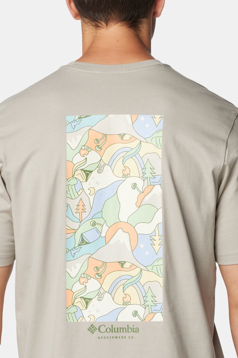 Columbia Explorers Canyon Short Sleeve T-Shirt (Flint Grey) | T-Shirts