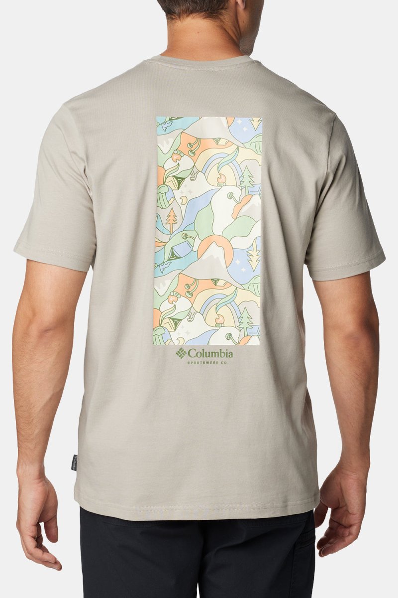 Columbia Explorers Canyon Short Sleeve T-Shirt (Flint Grey) | T-Shirts