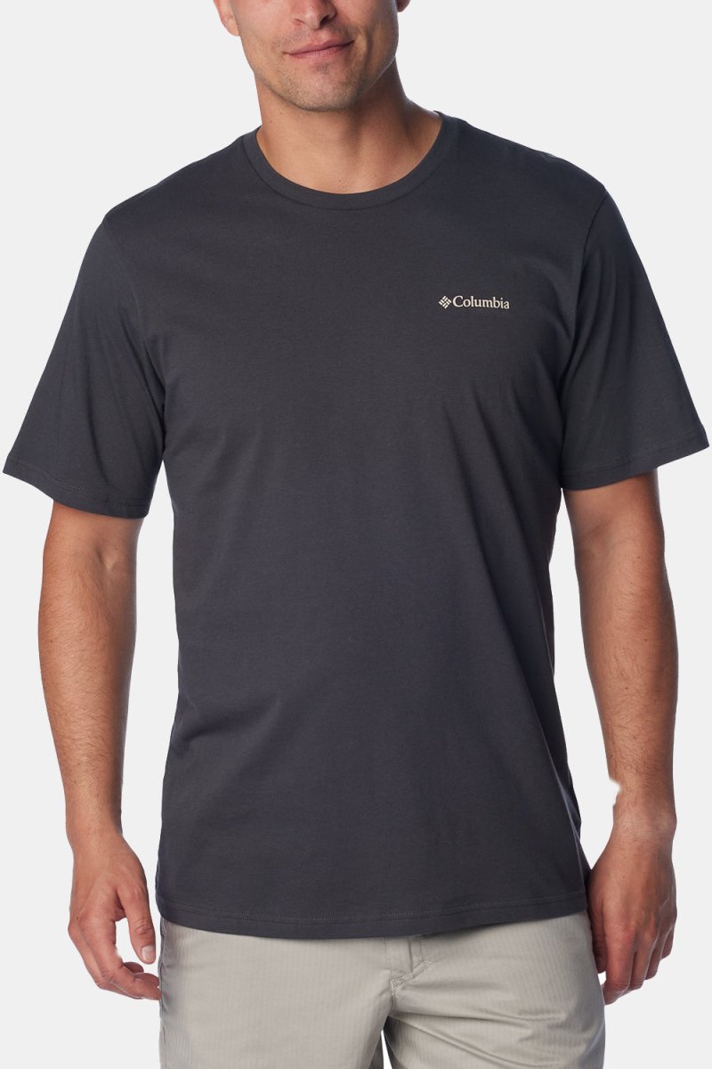 Columbia North Cascades Short Sleeve T-Shirt (Shark Grey) | T-Shirts