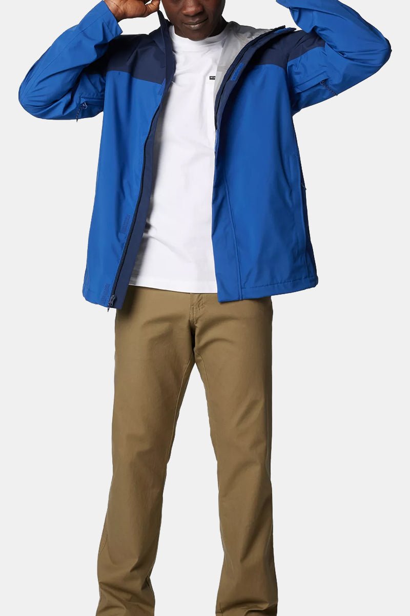 Columbia Wahkeena Falls™ II 3L Jacket (Collegiate Navy/Dark Mountain) | Coats & Jackets