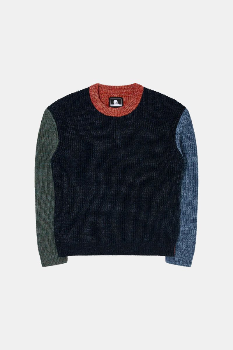 Edwin Alaric Crew Neck Sweater (Navy) | Knitwear