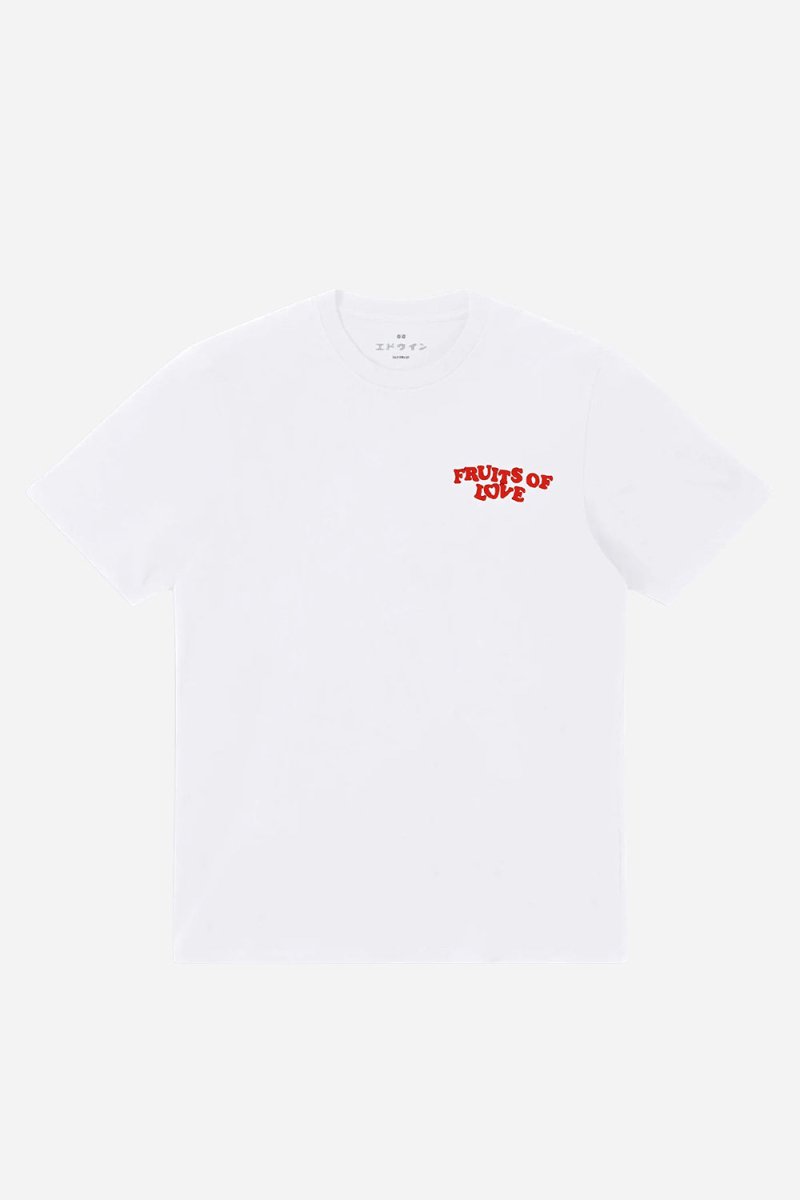 Edwin Fruits Of Love T-Shirt (White) | T-Shirts