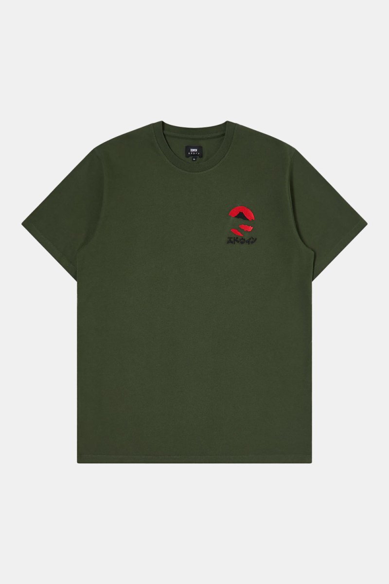 Edwin Kamifuji Chest T-Shirt (Kombu Green) | T-Shirts