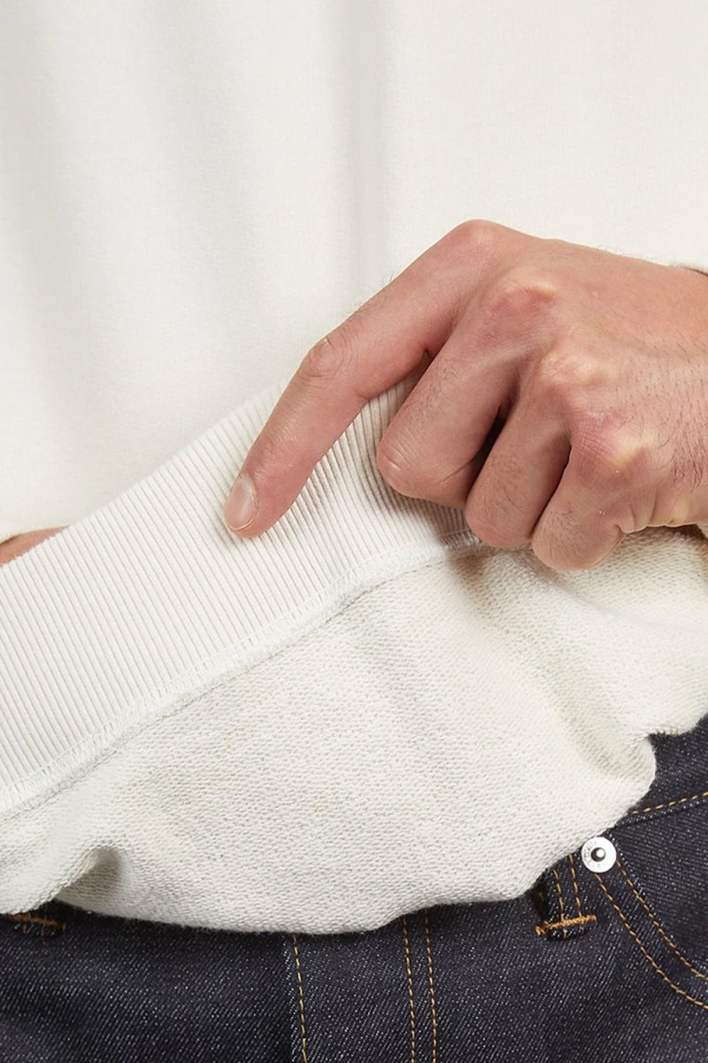 Edwin Music Channel Heavy Sweatshirt (Whisper White) | Sweaters