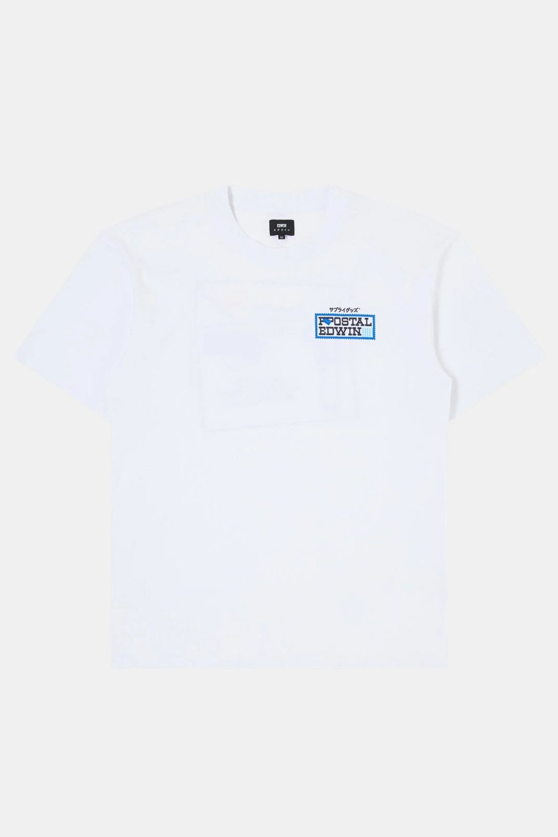 Edwin Postal T-Shirt (White) | T-Shirts