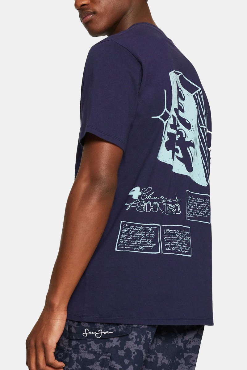 Edwin Shogi T-Shirt (Maritime Blue) | T-Shirts
