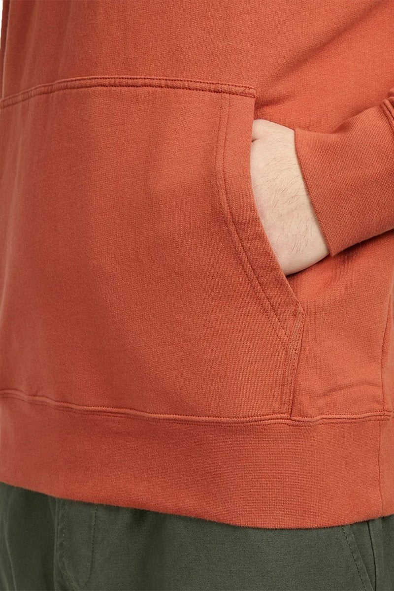 Edwin Sunset on Mount Fuji Hoodie Sweat (Baked Clay) | Sweaters