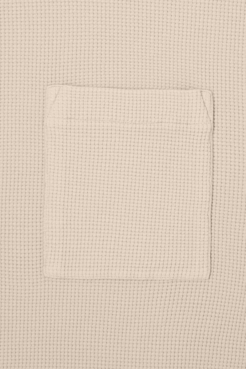 Edwin Waffle Dizzy II Long Sleeve T-shirt (Peyote) | Sweaters