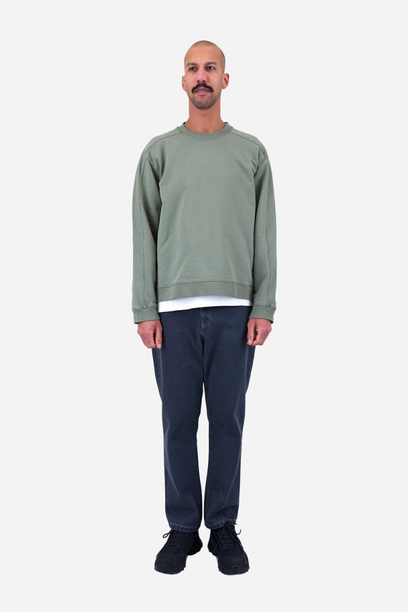 Folk Prism Sweatshirt (Light Sage) | Sweaters