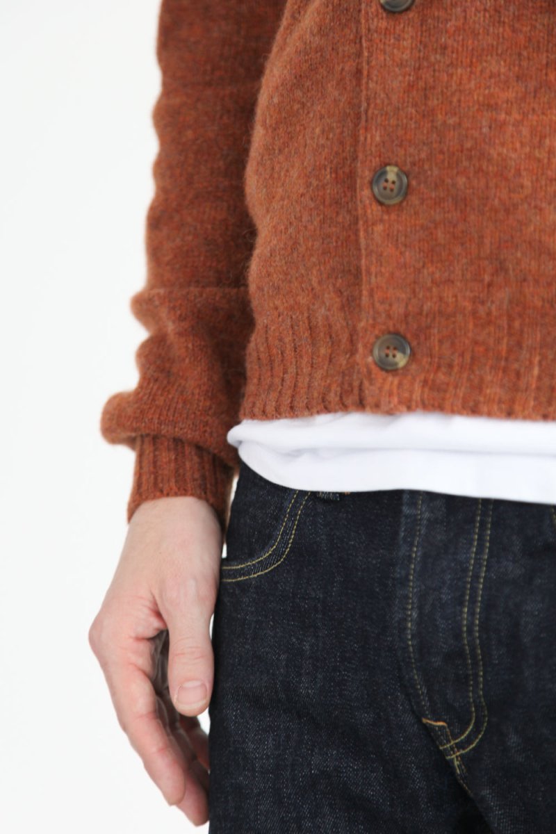 Half Dozen Unbrushed Supersoft Cardigan (Sienna) | Knitwear