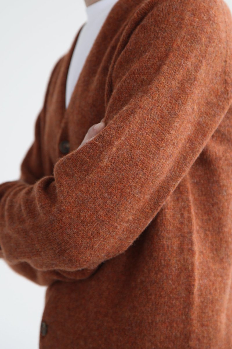 Half Dozen Unbrushed Supersoft Cardigan (Sienna) | Knitwear