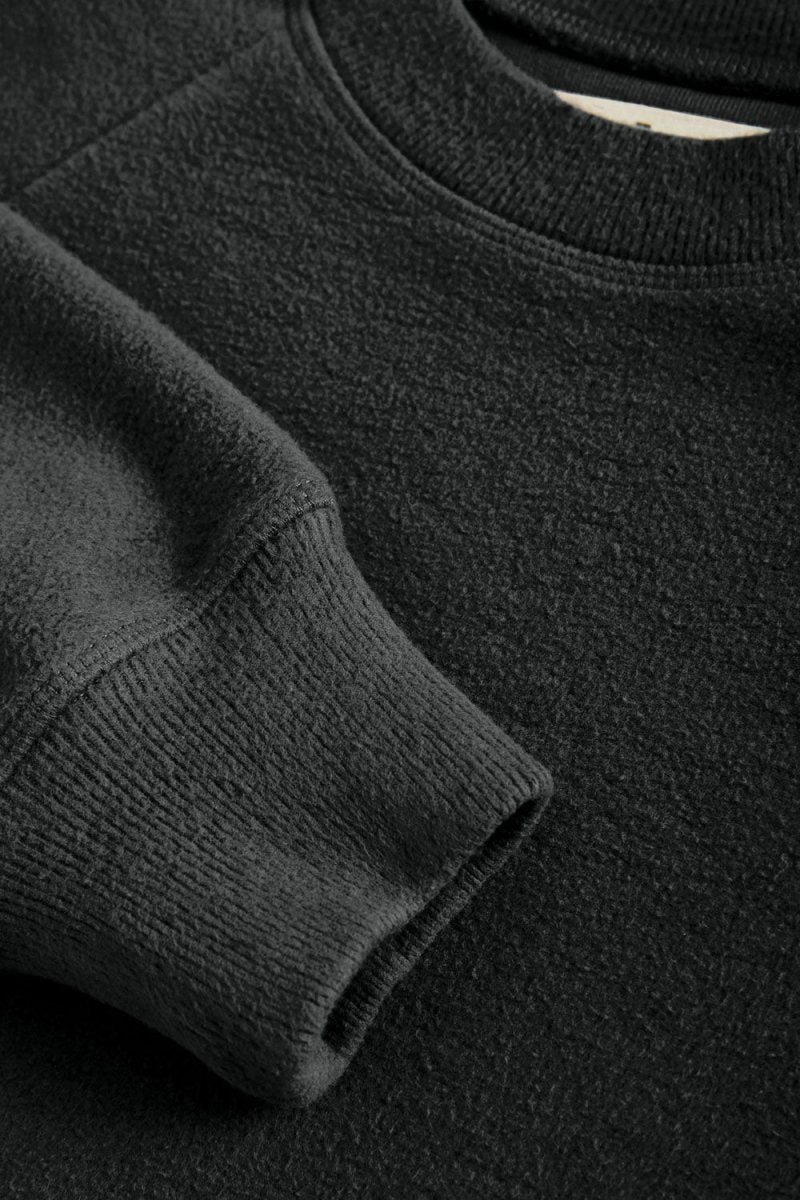 La Paz Cunha Sweatshirt (Black Sand Fleece) | Sweaters