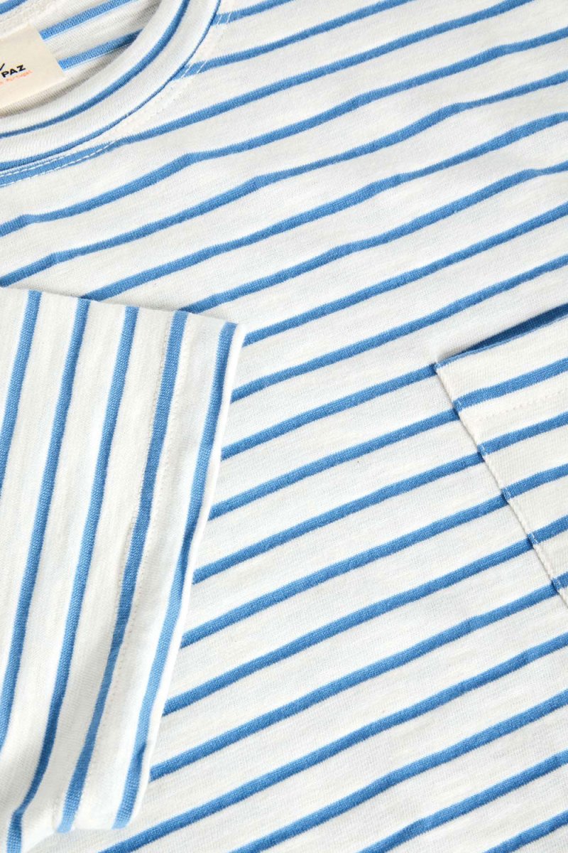 La Paz Guerreiro T-Shirt (Azure Stripes) | T-Shirts