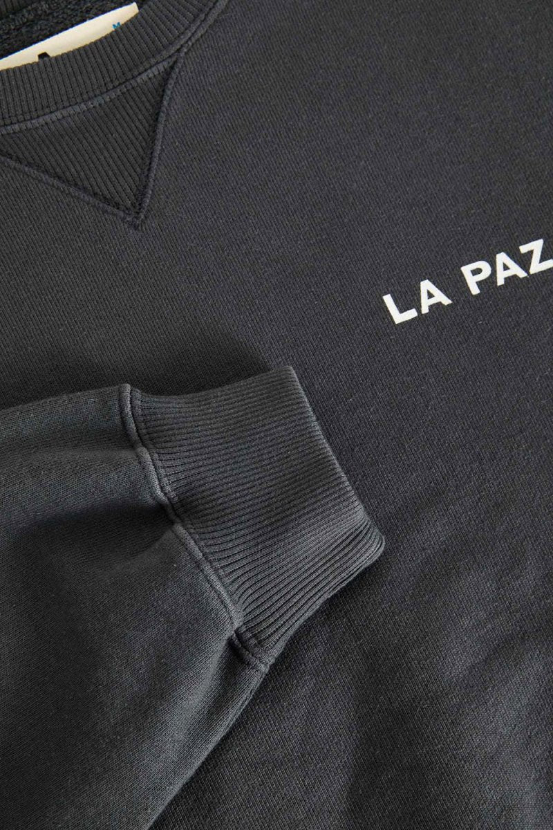 La Paz Xavier Circle Sweatshirt (Black Sand) | Sweaters