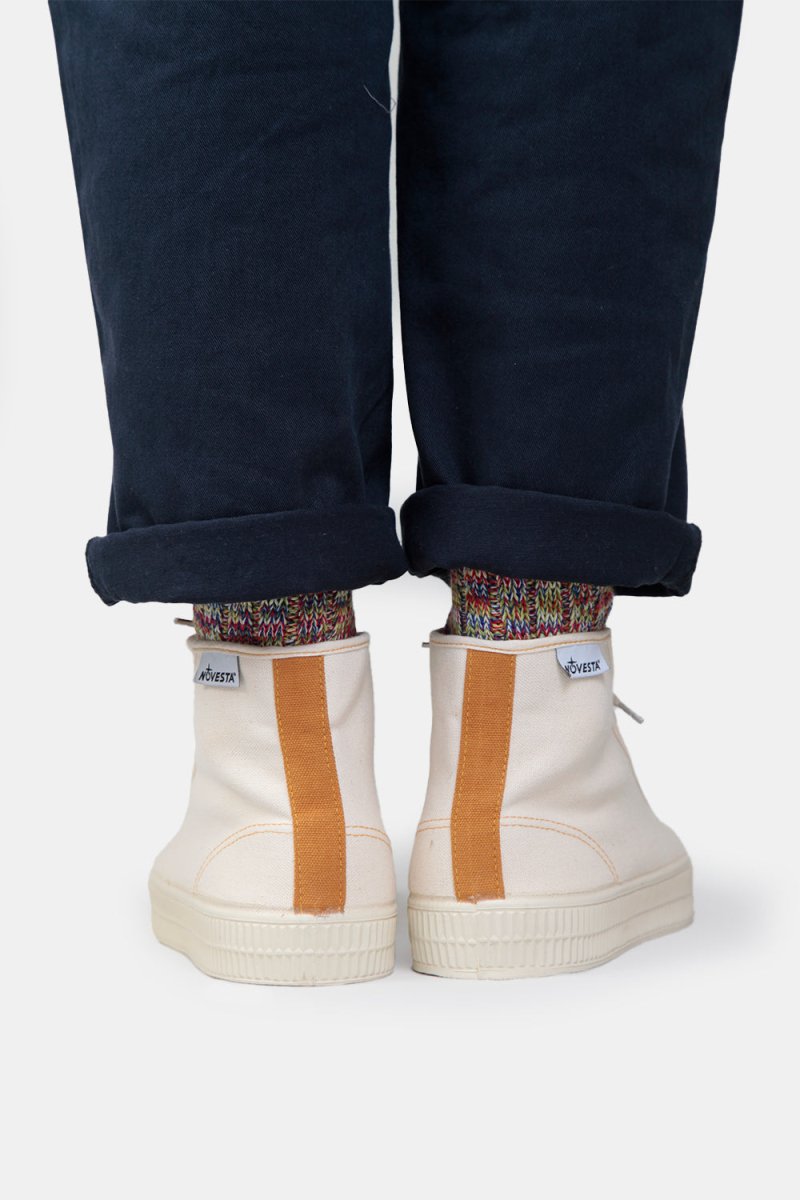 Novesta Star Dribble Contrast Stitching (Beige/Seldova/Ecru) | Trainers