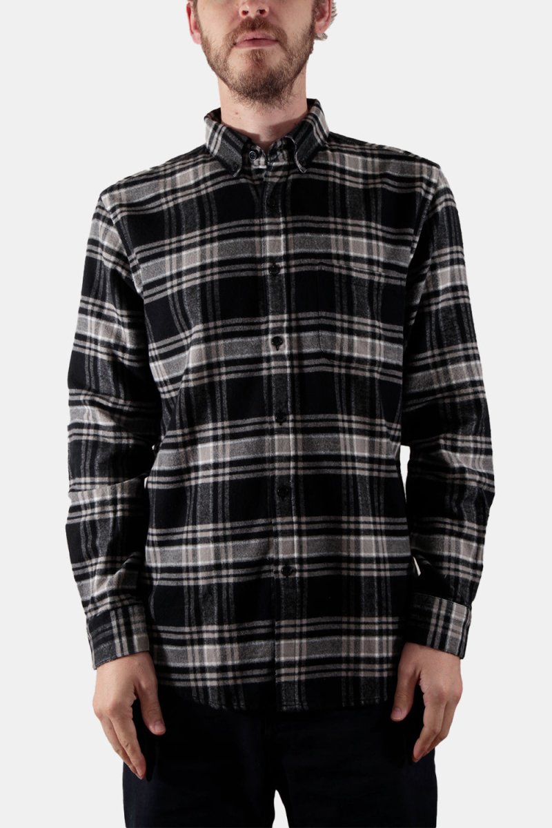 Portuguese Flannel B&B Checked ESP Shirt (Black / Grey) | Shirts