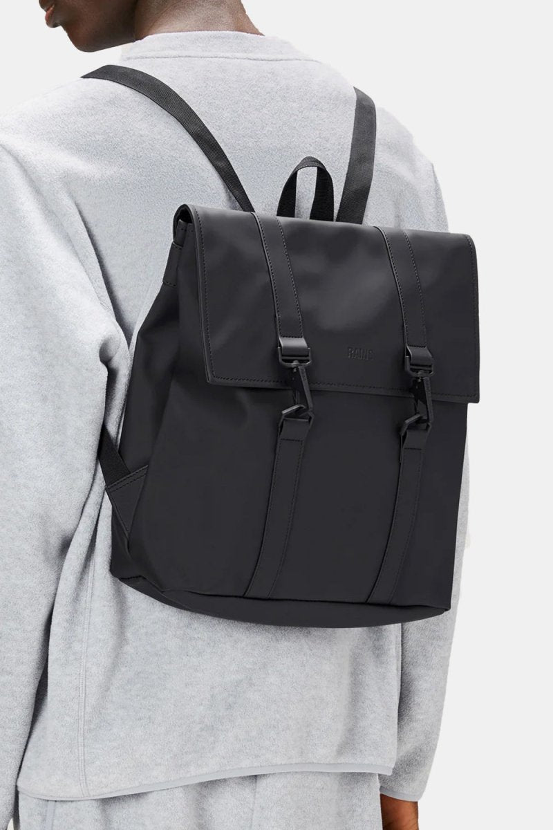 Rains MSN W3 Waterproof Messenger Bag (Black) | Bags