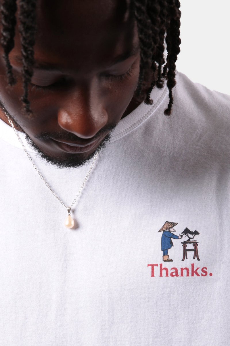 Thanks Mr. Kobayashi T-Shirt (White) | T-Shirts