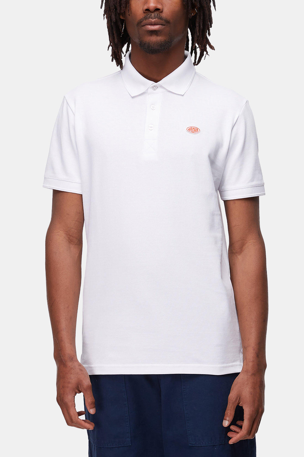 Armor Lux Heritage Short Sleeve Polo (White)