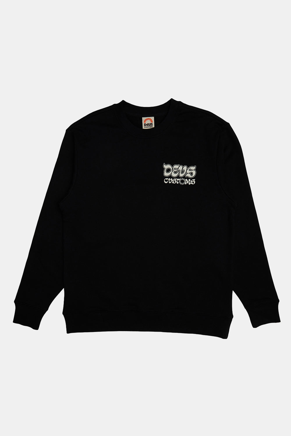 Deus Rinse Wash Crew Sweatshirt（anthracite）