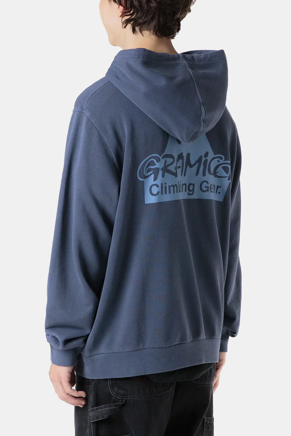 Gramicci Climbing Gear Hooded Sweatshirt (Navy Pigment)