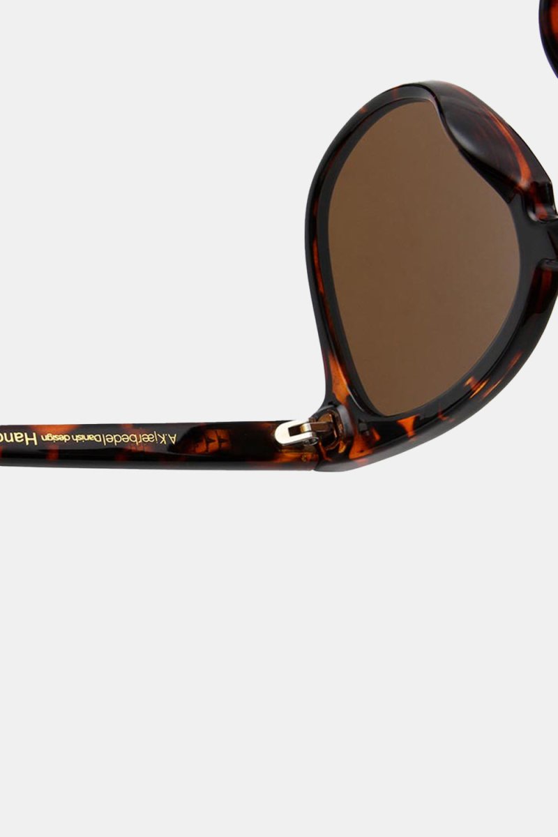 A Kjaerbede Bate Sunglasses (Demi Tortoise) | Sunglasses