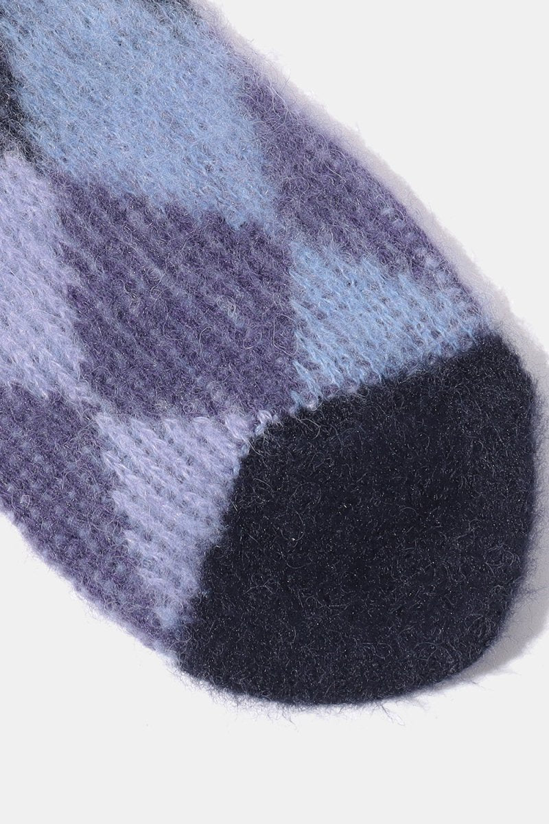Anonymous Ism Napping Diamond JQ Crew Socks (Navy Purple) | Socks