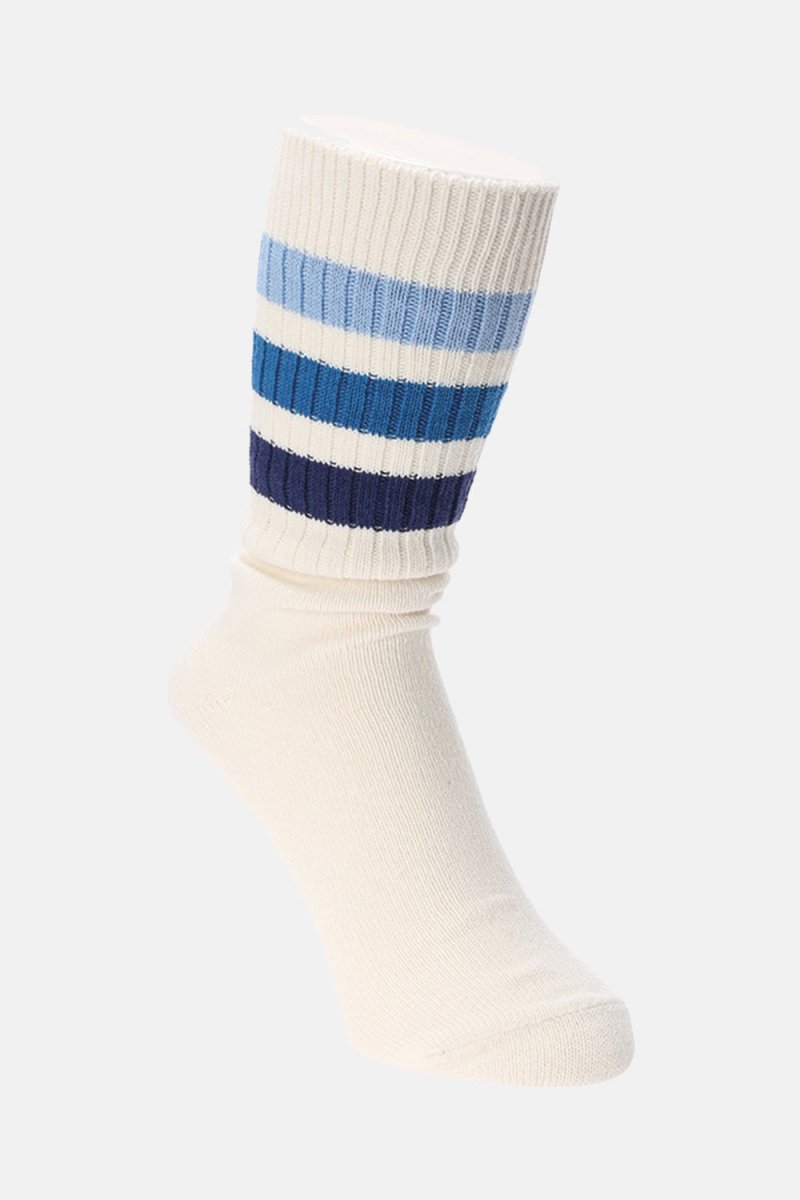 Anonymous Ism Recover™ Gradation 3 Line Crew (Navy / Blue) | Socks