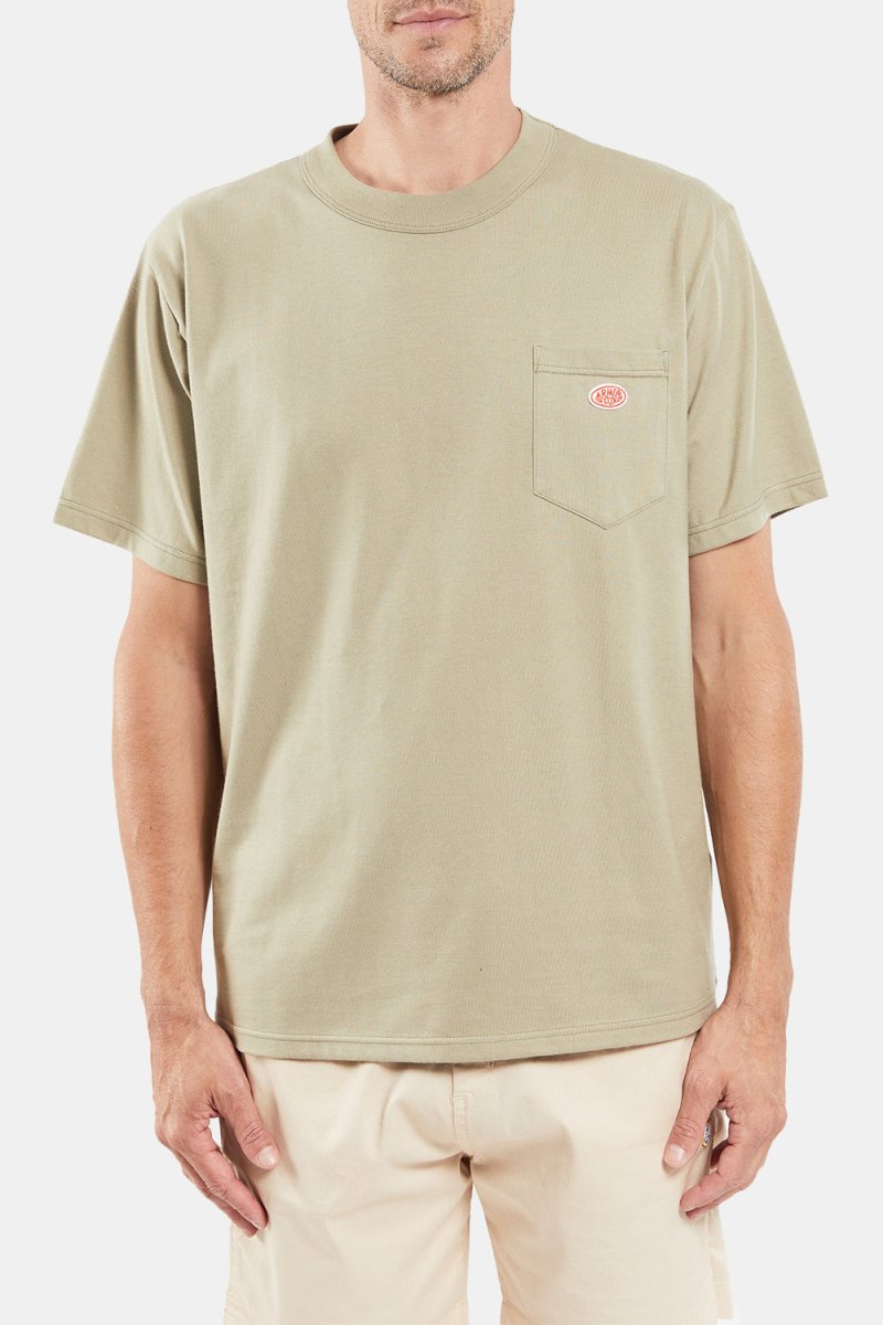 Armour Lux Heritage オーガニック ポケット T シャツ (Argile) | Tシャツ