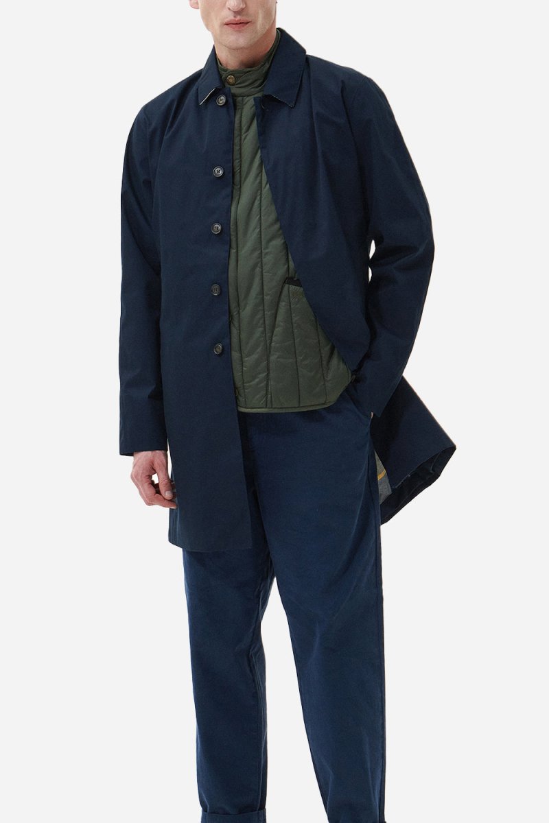 Barbour Lorden Waterproof Mac (Navy) | Jackets