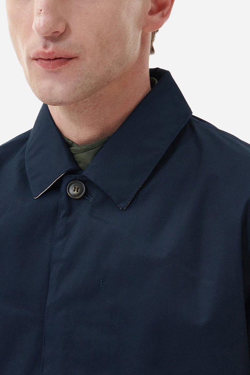 Barbour Lorden Waterproof Mac (Navy) | Jackets