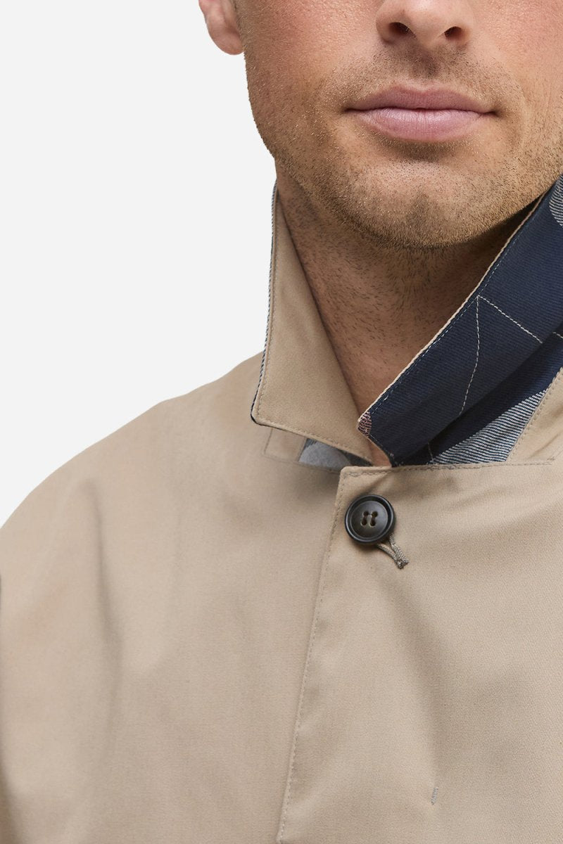Barbour Lorden Waterproof Mac (Washed Stone) | Jackets