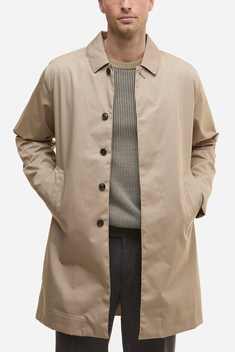 Barbour Lorden Waterproof Mac (Washed Stone) | Jackets