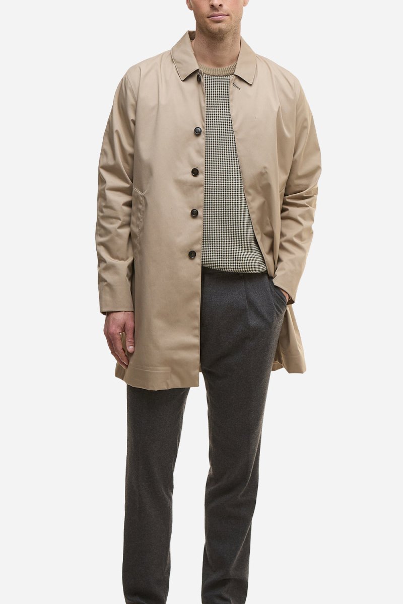 Barbour Lorden Waterproof Mac (Washed Stone) | Jackets