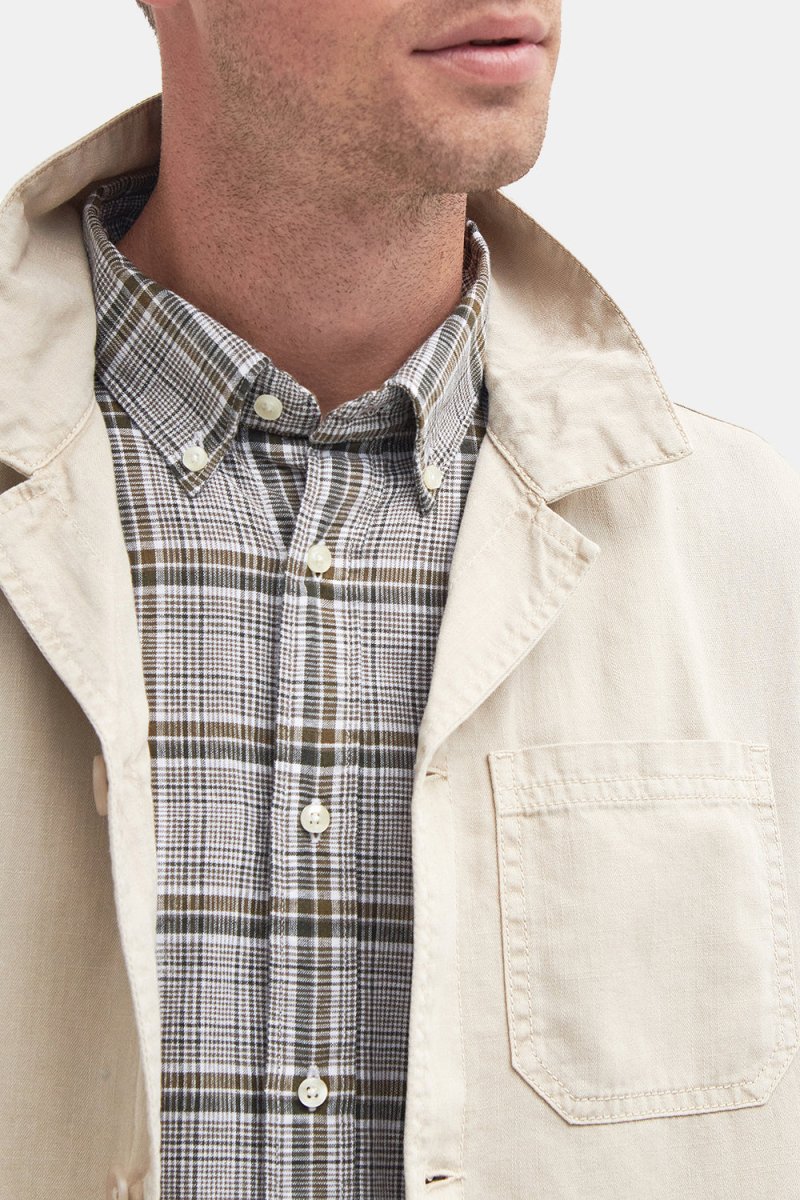 Barbour Melonby Overshirt (Mist) | Jackets