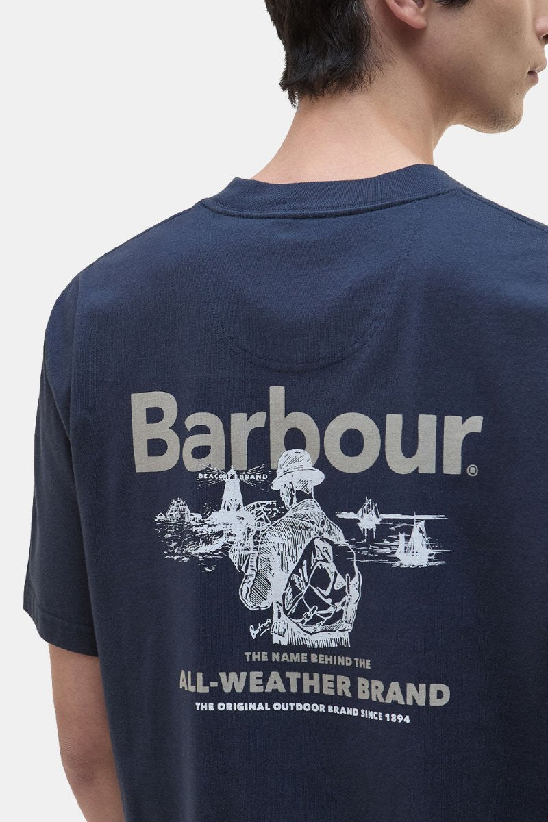 Barbour Outdoors T-Shirt (Navy) | T-Shirts