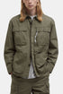 Barbour リップストップ オーバーシャ​​ツ (バーント オリーブ) |シャツ