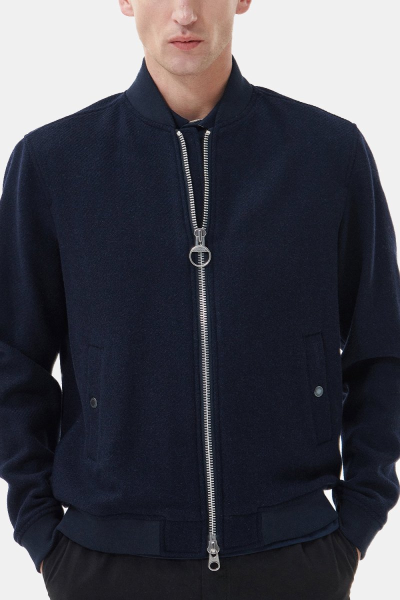Barbour Verton Wool Jacket (Navy) | Jackets