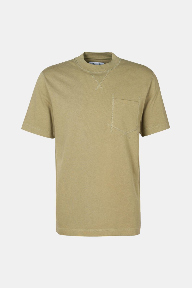 Barbour Williams Pocket T-Shirt (Bleached Olive) | T-Shirts